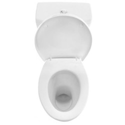 Vas WC cu dus igienic Cersanit Classic + Mixxus SUS-333 (White/Inox) Thumb