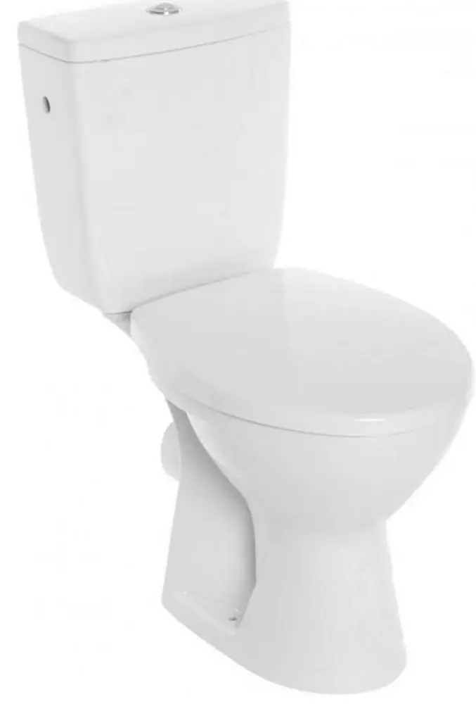 Vas WC cu dus igienic Cersanit Classic + Mixxus SUS-333 (White/Inox)