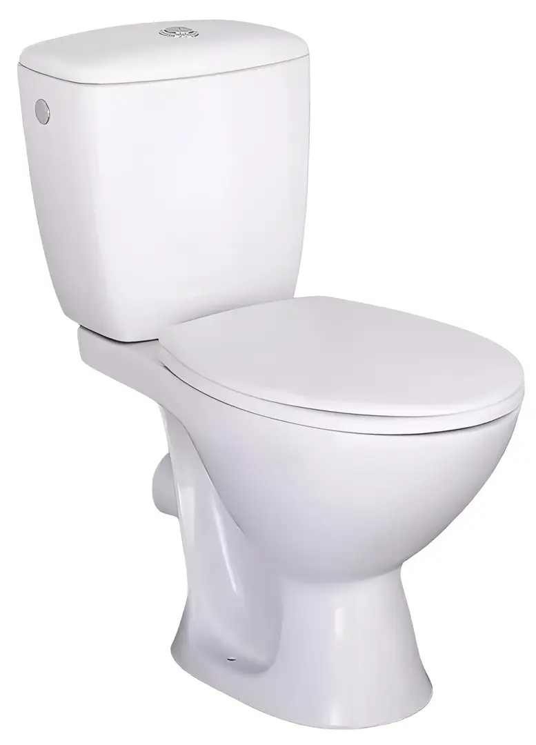 Унитаз с гигиеническим душем Cersanit Kaskada + Mixxus SUS-333 (White/Inox)