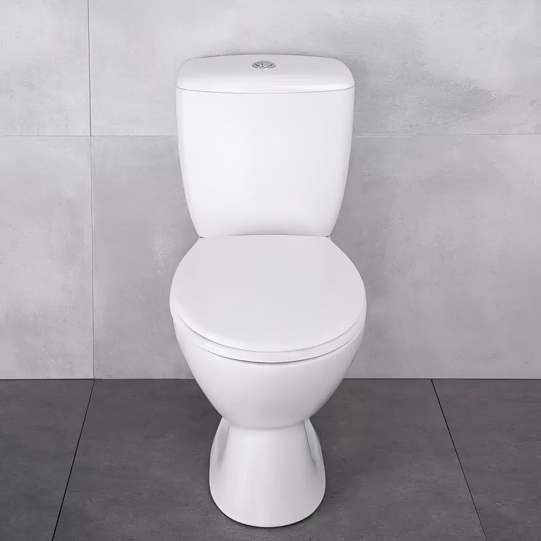 Унитаз с гигиеническим душем Cersanit Kaskada + Mixxus SUS-333 (White/Inox)