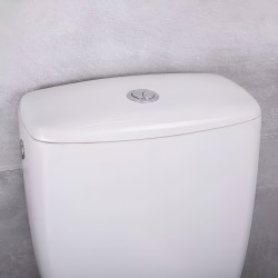 Унитаз с гигиеническим душем Cersanit Kaskada + Mixxus SUS-333 (White/Inox) Thumb