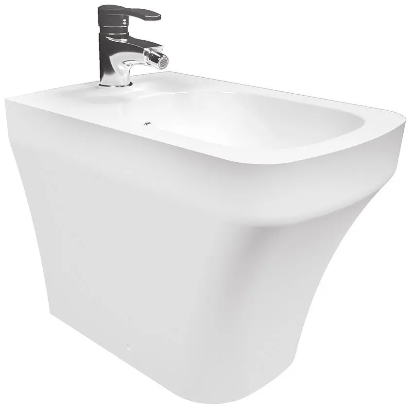 Биде напольное Creavit Solo SO500-00CB00E-0000 (White)