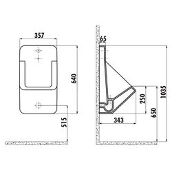 Pisoar Creavit TP640-00CB00E (White) Thumb