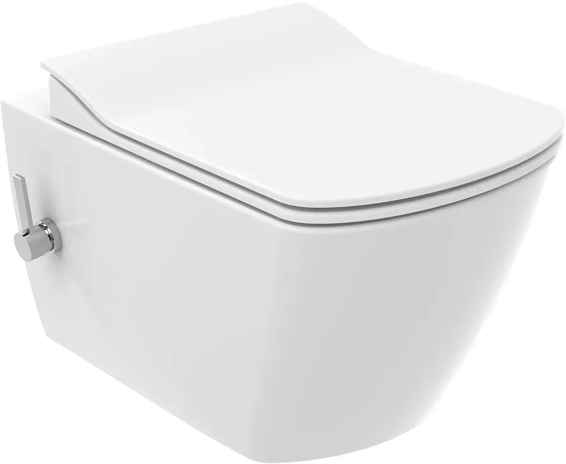 Vas WC suspendat Creavit Elegant EG321-34CB-0002 / KC1103.01.00 RimOFF (White)