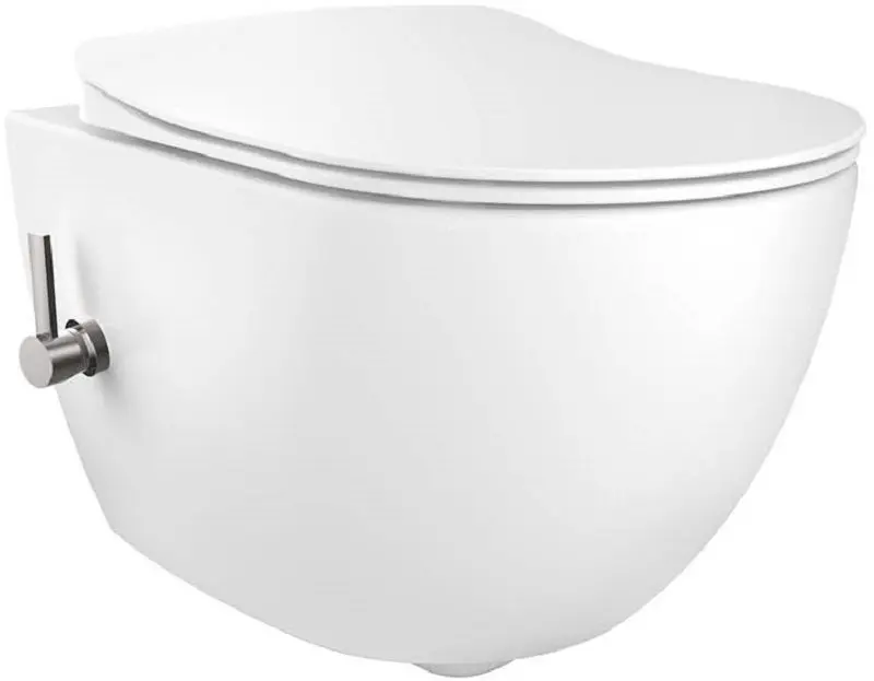 Vas-bideu WC suspendat Creavit Free FE322-34CB00E + KC0903.02.000 (White)