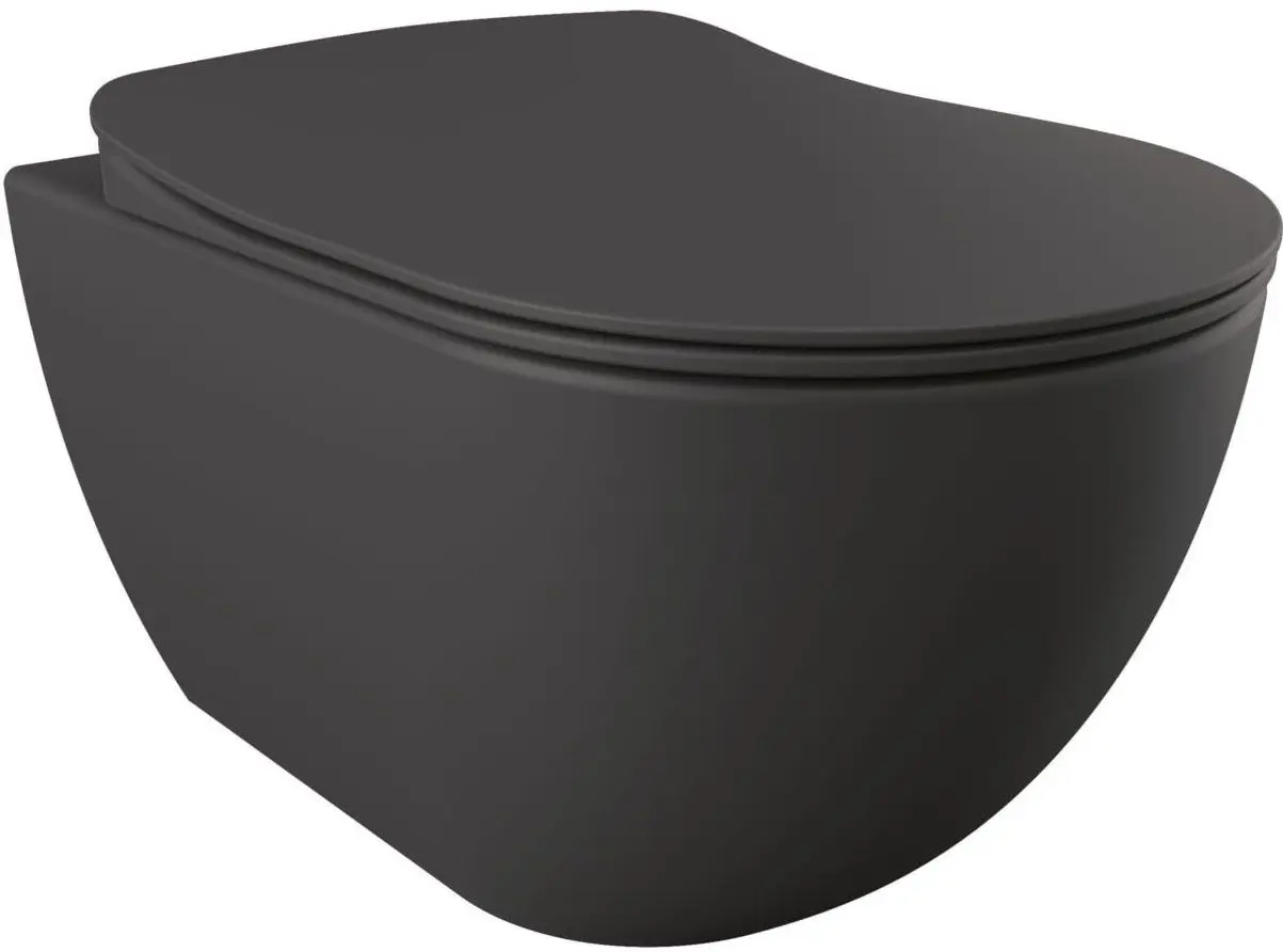 Унитаз подвесной Creavit Free FE320-11AM/KC0903.01.0400E (Anthracite Matt)