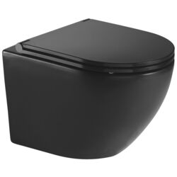 Унитаз подвесной Ege Vitrifiye Knidos 88303 (Black Matt) Thumb