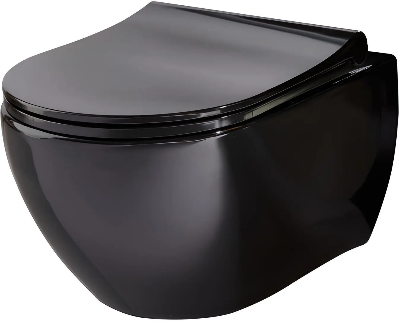 Унитаз подвесной Ege Vitrifiye Knidos 88303 (Black Matt)