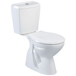 Унитаз с гигиеническим душем Ege Vitrifiye Kapya 15103 + Mixxus SUS-333 (White/Inox) Thumb