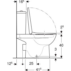 Унитаз Geberit Selnova 501.754.00.1 (White) Thumb