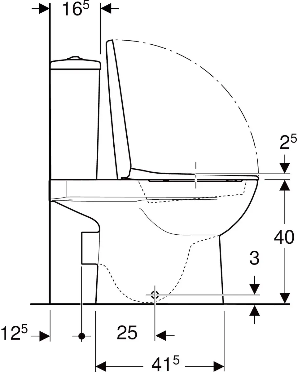 Унитаз Geberit Selnova 501.754.00.1 (White)