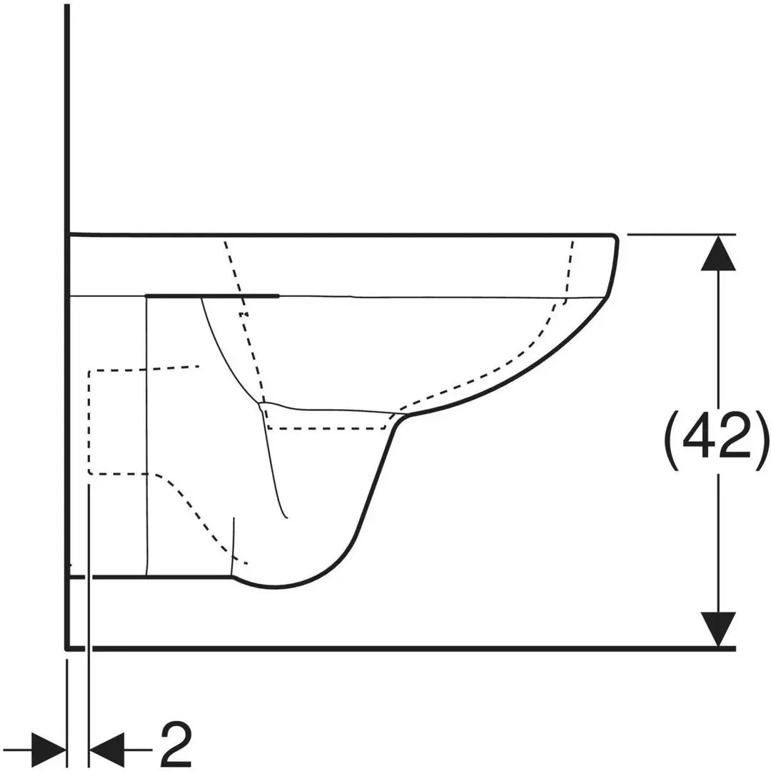 Унитаз подвесной Geberit Selnova Square 501.557.01.1 (White)
