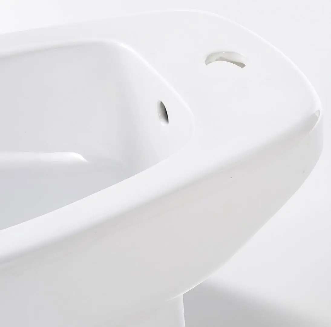 Bideu pe podea GoodHome Baciu (White)