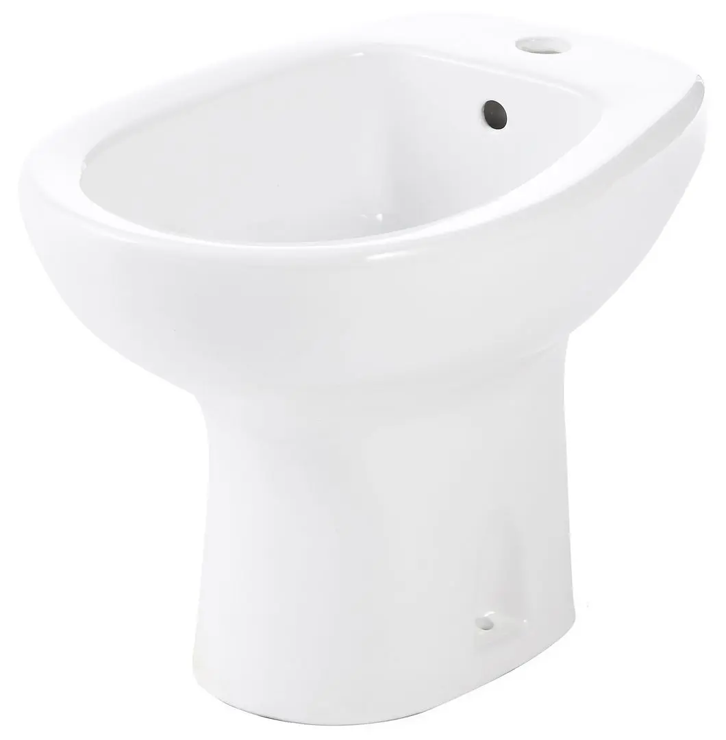 Bideu pe podea GoodHome Baciu (White)