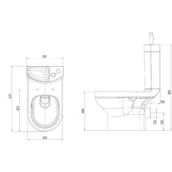 Унитаз GoodHome 100593121 (White) Thumb