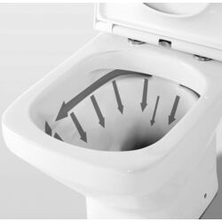 Унитаз GoodHome Teesta (White) Thumb