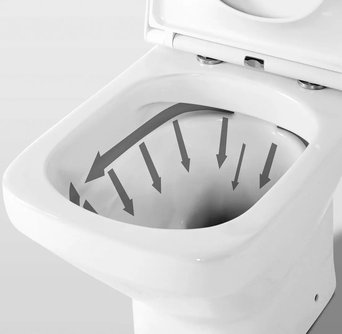 Унитаз GoodHome Teesta (White)