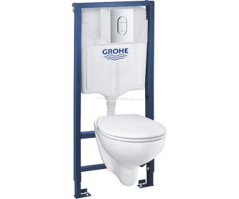 Vas WC 5in1 Grohe Solido (White/Chrome)