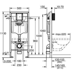 Vas WC 5in1 Grohe Solido 39418000 (Alpine White/Chrome) Thumb