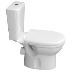 Vas WC Керамин Ареццо Дуал МЛ (White) Thumb