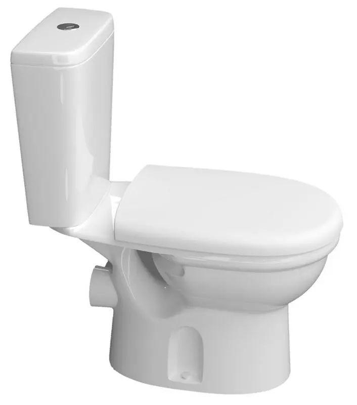 Vas WC Керамин Ареццо Дуал МЛ (White) - 2