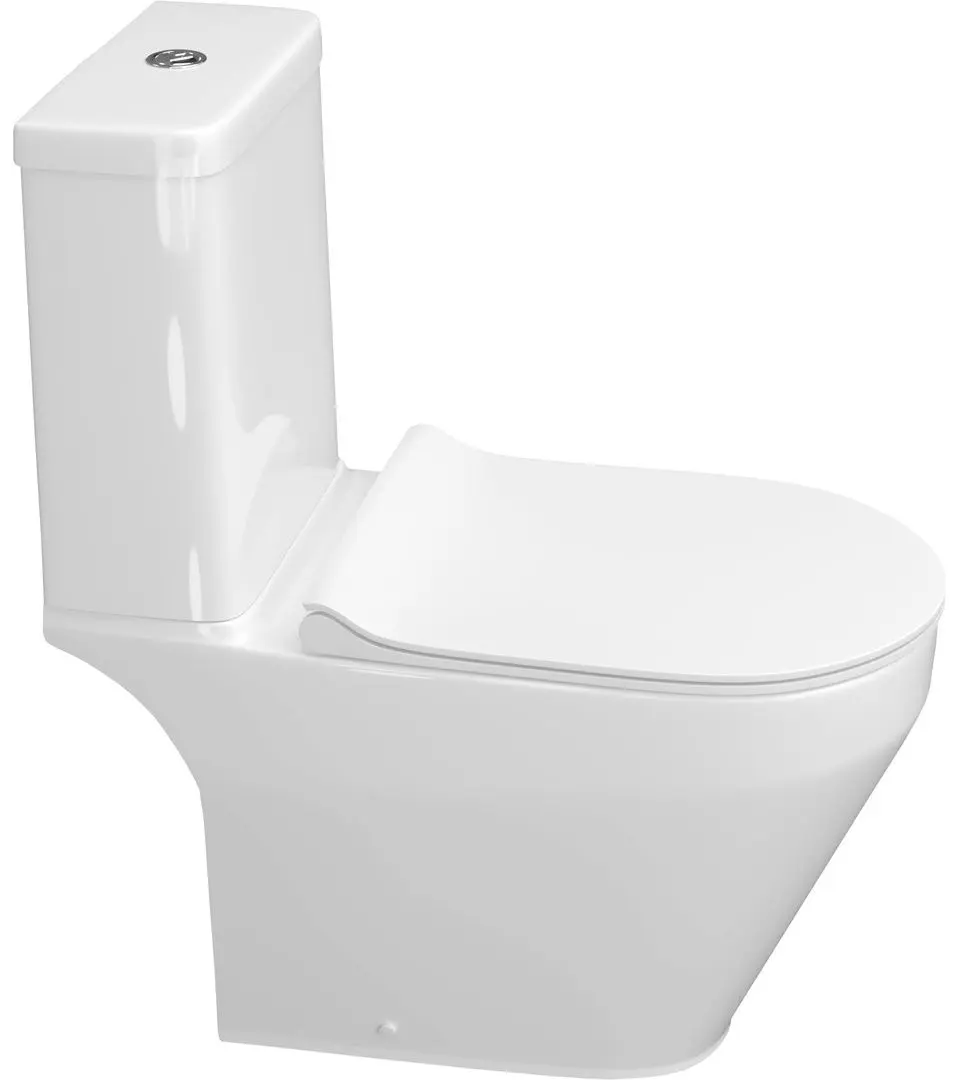 Vas WC Керамин Бари R Слим МЛ (White) - 3