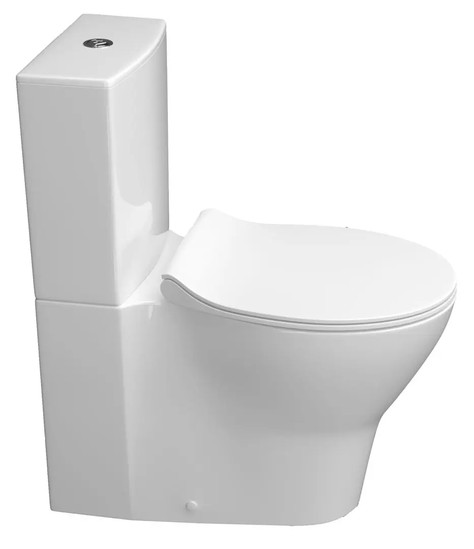 Vas WC Керамин Scandi Slim ML Dual (White) - 2