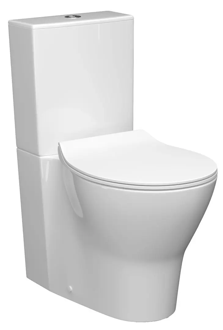 Vas WC Керамин Scandi Slim ML Dual (White)