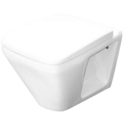 Vas WC suspendat Керамин Милан R Слим МЛ (White) Thumb