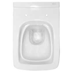 Vas WC suspendat Керамин Милан R Слим МЛ (White) Thumb