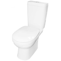 Унитаз с гигиеническим душем Керамин Альбано R Инкоэр 1 МС c1-c2 + Mixxus SUS-333 (White/Inox) Thumb