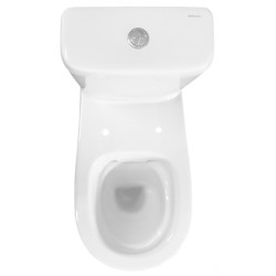 Унитаз с гигиеническим душем Керамин Альбано R Инкоэр 1 МС c1-c2 + Mixxus SUS-333 (White/Inox) Thumb