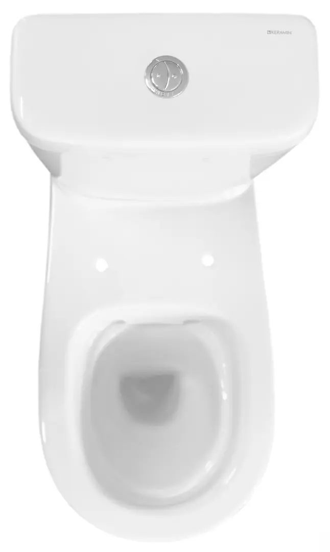 Унитаз с гигиеническим душем Керамин Альбано R Инкоэр 1 МС c1-c2 + Mixxus SUS-333 (White/Inox)