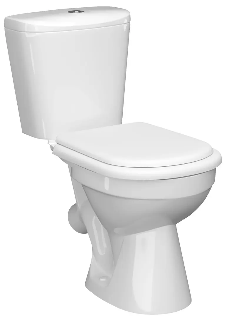 Унитаз с гигиеническим душем Керамин Лаго Инкоэр-Б1 МС + Mixxus SUS-333 (White/Inox)