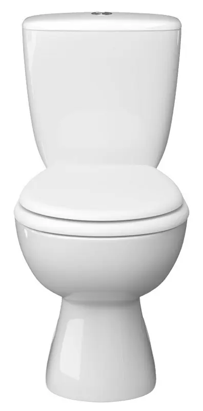 Унитаз с гигиеническим душем Керамин Позитано Инкоэр-Б1 МС c1 + Mixxus SUS-333 (White/Inox)