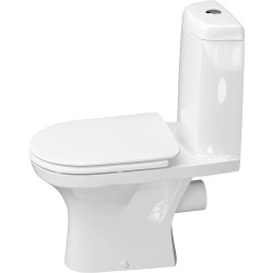 Vas WC cu dus igienic Керамин Санти R Инкоэр-Б1 ЖС c2 + Mixxus SUS-333 (White/Inox) Thumb