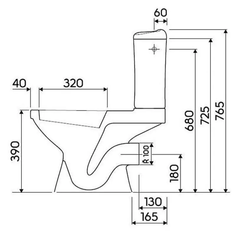 Vas WC Kolo Idol 1902600U (White)