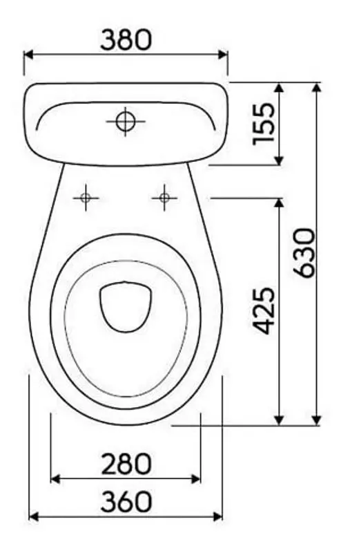 Vas WC Kolo Idol 1902600U (White)