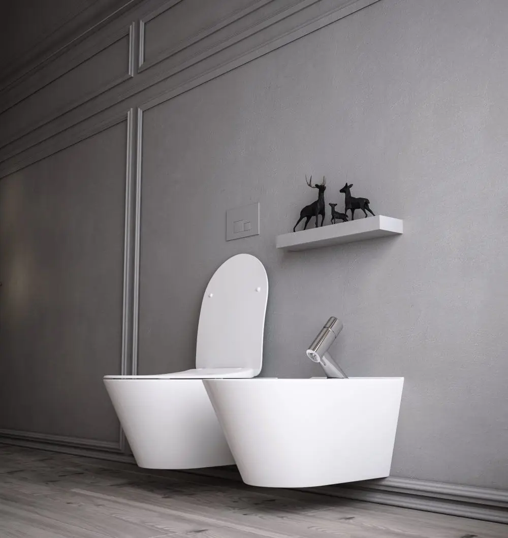 Bideu suspendat Lucco Avva 100324 (White)