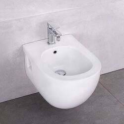 Bideu suspendat Lucco Brilla 100624 (White) Thumb
