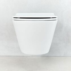 Унитаз подвесной Lucco Avva Rimless 100312 (White) Thumb