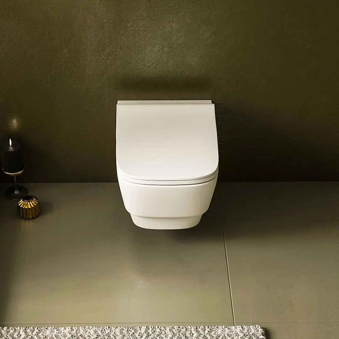 Унитаз подвесной Lucco Bello Rimless 100212 (White)