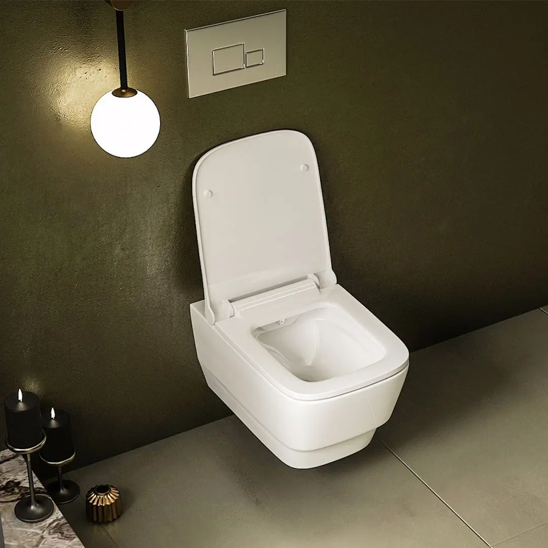 Унитаз подвесной Lucco Bello Rimless 100212 (White)