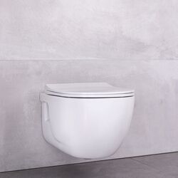 Vas WC suspendat Lucco Brilla 100612 (White) Thumb