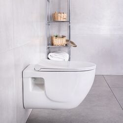 Vas WC suspendat Lucco Brilla 100612 (White) Thumb