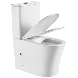 Vas WC Nomi Aura Rimless (White) Thumb