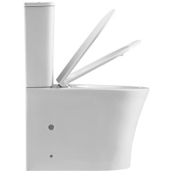 Vas WC Nomi Aura Rimless (White) Thumb