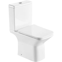 Унитаз-компакт Nomi Cristallo Rimless (White)