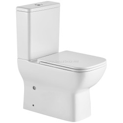 Унитаз-компакт Nomi Fresco Rimless (White)