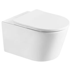 Унитаз подвесной Nomi Nuovo Rimless Soft Close (White)